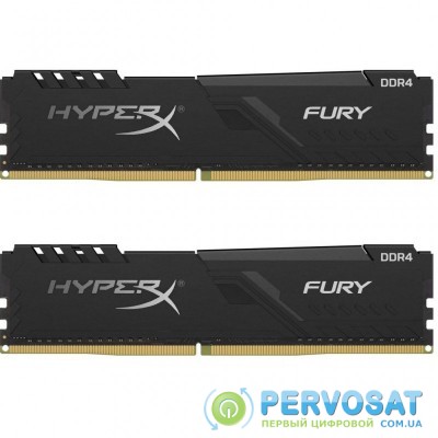 Модуль памяти для компьютера DDR4 32GB (2x16GB) 2400 MHz HyperX FURY Black HyperX (Kingston Fury) (HX424C15FB3K2/32)