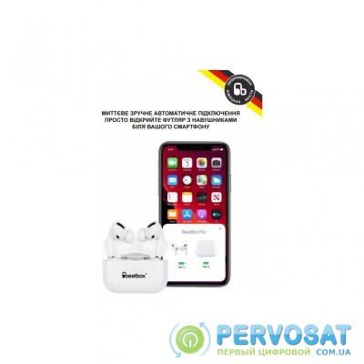 Наушники BeatBox PODS PRO 1 Wireless Charging White (bbppro1wcw)