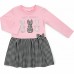 Платье POP FASHION с кроликами (6673-98G-pink)