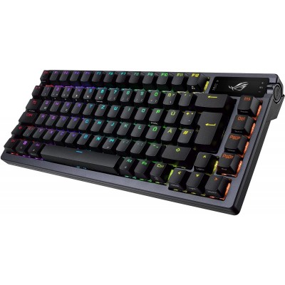 Клавіатура ASUS ROG Azoth RGB 81key NX RD USB/WL/BT EN Black