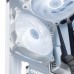 Корпусний вентилятор SilverStone Air Blazer 120RW-ARGB, 120mm, 600-2200rpm, 4pin PWM, 4-1 Pin ARGB (5V LED), 7.4-35.6dBa