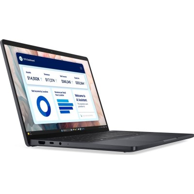 Ноутбук Dell Pro 13 13.3" QHD+ Touch, Intel U7 268V, 32GB, F512GB, UMA, Win11P, чорний