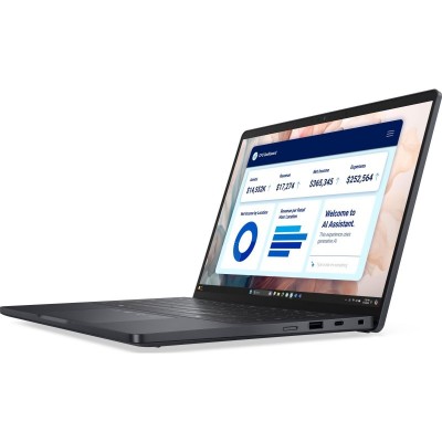 Ноутбук Dell Pro 13 13.3" QHD+ Touch, Intel U7 268V, 32GB, F512GB, UMA, Win11P, чорний