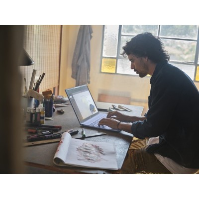 Ноутбук HP OmniBook 5 16-af1004ua 16" 2K IPS AG, Intel U5-225U, 16GB, F1024GB, UMA, DOS, блакитний
