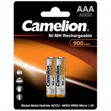Акумулятор Camelion AAA 900mAh Ni-MH * 2 R03-2BL (NH-AAA900BP2) Акумулятор Camelion AAA 900mAh Ni-MH * 2 R03-2BL (NH-AAA900BP2)