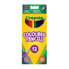 Олівці кольорові Crayola 12 цветных карандашей (3612) Олівці кольорові Crayola 12 цветных карандашей (3612)