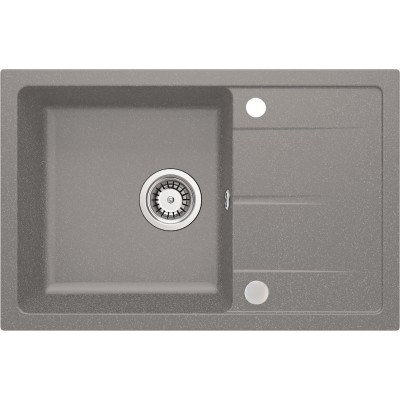 Набір для кухні Deante Leda, гранітна мийка ZRD_S113 + зміш. BOC_S740, сірий металік Набір для кухні Deante Leda, гранітна мийка ZRD_S113 + зміш. BOC_S740, сірий металік