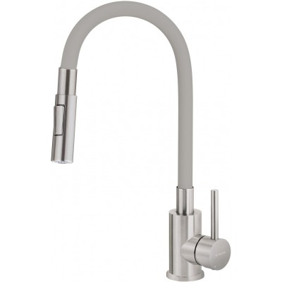 Набір для кухні Deante Leda, гранітна мийка ZRD_S113 + зміш. BOC_S740, сірий металік Набір для кухні Deante Leda, гранітна мийка ZRD_S113 + зміш. BOC_S740, сірий металік