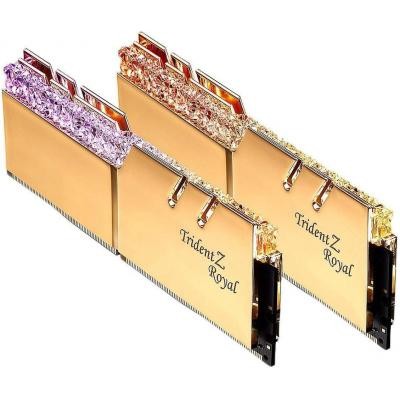 Модуль памяти для компьютера DDR4 16GB (2x8GB) 3000 MHz TridentZ RGB ROYAL Gold G.Skill (F4-3000C16D-16GTRG)