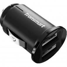 Зарядний пристрій Tronsmart C24 Dual USB Port Car Charger Black (236876)