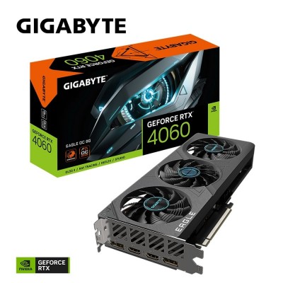 Відеокарта GIGABYTE GeForce RTX 4060 8GB GDDR6 EAGLE OC