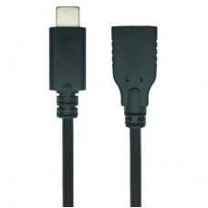 Дата кабель USB 2.0 Type C to AF 0.1m REAL-EL (EL123500017) Дата кабель USB 2.0 Type C to AF 0.1m REAL-EL (EL123500017)