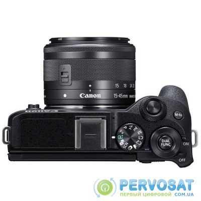 Canon EOS M6 Mark II + 15-45 IS STM + EVF Kit Black