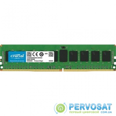 Модуль памяти для сервера DDR4 8GB ECC RDIMM 2666MHz 2Rx8 1.2V CL19 MICRON (CT8G4RFD8266)