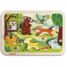 Пазл-вкладиш Janod Ліс Пазл-вкладиш Janod Ліс