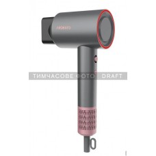 Фен Ardesto Pink Touch, 1600Вт, 2 швидкості, 3темп.режими, іонізація, дифузор, магнітні насадки, сірий+рожевий Фен Ardesto Pink Touch, 1600Вт, 2 швидкості, 3темп.режими, іонізація, дифузор, магнітні насадки, сірий+рожевий