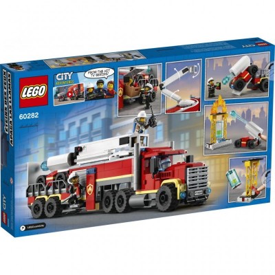 Конструктор LEGO City Fire Пожарный командный пункт 380 деталей (60282)