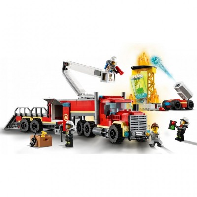 Конструктор LEGO City Fire Пожарный командный пункт 380 деталей (60282)