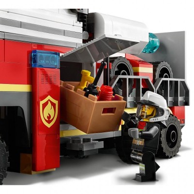 Конструктор LEGO City Fire Пожарный командный пункт 380 деталей (60282)