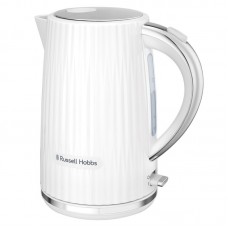 Електрочайник Russell Hobbs Eden, 1.7л, нержавіюча сталь, пластик, білий Електрочайник Russell Hobbs Eden, 1.7л, нержавіюча сталь, пластик, білий