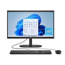 Комп'ютер персональний моноблок HP All-in-One 21,5" FHD VA AG, Intel i3-N300, 8GB, F512GB, UMA, WiFi, кл+м, 2р, DOS, чорний Комп'ютер персональний моноблок HP All-in-One 21,5" FHD VA AG, Intel i3-N300, 8GB, F512GB, UMA, WiFi, кл+м, 2р, DOS, чорний
