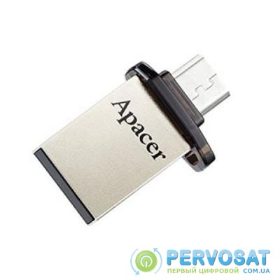USB флеш накопитель Apacer 32GB AH175 USB 2.0 OTG (AP32GAH175B-1)