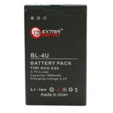 Акумуляторна батарея для телефону EXTRADIGITAL Nokia BL-4U (1000 mAh) (BMN6271)