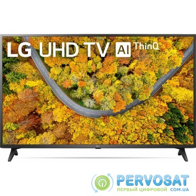 Телевiзор 65&quot; LED 4K LG 65UP75006LF Smart, WebOS, Чорний
