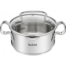 Каструля з кришкою Tefal Duetto+ , 16 см, 1.5 л , нержавіюча сталь Каструля з кришкою Tefal Duetto+ , 16 см, 1.5 л , нержавіюча сталь