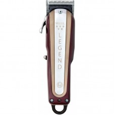 Машинка для стрижки WAHL Legend Cordless, акум., роторний мотор, насадок-8, гребінець, мастило в компл, сталь, бордовий Машинка для стрижки WAHL Legend Cordless, акум., роторний мотор, насадок-8, гребінець, мастило в компл, сталь, бордовий
