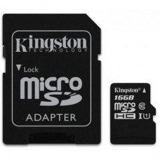 Карта пам'яті Kingston 16GB microSDHC Class 10 UHS-I (act_SDC10G2/16GB) Карта пам'яті Kingston 16GB microSDHC Class 10 UHS-I (act_SDC10G2/16GB)