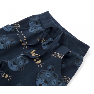 Штани дитячі Breeze з тигриками (13895-80B-blue)