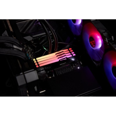 Пам'ять ПК Kingston DDR5 32GB 5600 FURY Beast  RGB