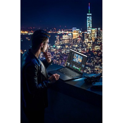 Ноутбук ASUS Zenbook Pro 16X UX7602VI-MY027 16" 3.2K OLED Touch, Intel i9-13900H, 64GB, F2TB, NVD4070-8, NoOS, Чорний
