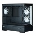Корпус Zalman P30 black без БЖ, 1xUSB3.0, 1xUSB Type-C, 3x120мм ARGB, VGA 420мм, LCS ready, TG Front/Side Panel, mATX, чорний