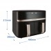 Мультипіч Russell Hobbs Satis Fry DualBaske 2800Вт, чаша-4.5/4.5л, сенсорне управл., 9 авто. программ, пластик, чорний