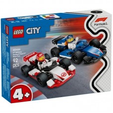 Конструктор LEGO City Автомобілі для перегонів F1 команд Williams Racing та Haas F1
