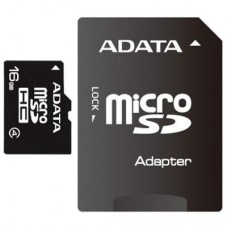 Карта памяти A-DATA 16GB microSDHC Class 4 (AUSDH16GCL4-RA1) Карта памяти A-DATA 16GB microSDHC Class 4 (AUSDH16GCL4-RA1)