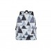 Рюкзак для ноутбука 2E 13" TeensPack Triangles, White (2E-BPT6114WT)