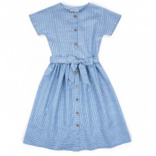 Плаття Bushra у смужку (201015-152G-blue) Плаття Bushra у смужку (201015-152G-blue)