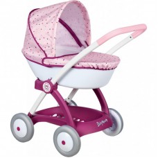 Коляска для ляльок Smoby Baby Nurse Прованс Модерн люлька, з кошиком (254103) Коляска для ляльок Smoby Baby Nurse Прованс Модерн люлька, з кошиком (254103)