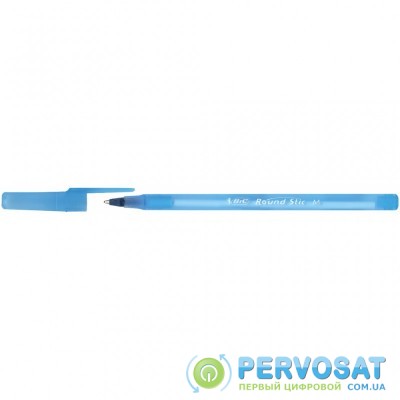 Ручка масляная Bic Round Stic, синяя (bc9214031)
