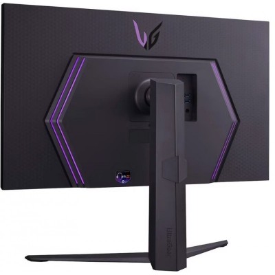 Монітор LG 31.5" 32GR93U-B 2xHDMI, DP, USB, Audio, IPS, 3840x2160, 144Hz, 1ms, DCI-P3 95%, G-SYNC, FreeSync, Pivot, HDR400