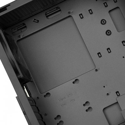 Корпус SilverStone PRECISION PS15B-PRO, MiniT,USB3.0Type-Ax2,3x120мм ARGB,скло(бічна панель),без БЖ,чорний
