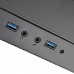 Корпус SilverStone PRECISION PS15B-PRO, MiniT,USB3.0Type-Ax2,3x120мм ARGB,скло(бічна панель),без БЖ,чорний