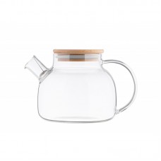 Заварник Ardesto Midori, 1000 мл, боросилікатне скло, бамбук Заварник Ardesto Midori, 1000 мл, боросилікатне скло, бамбук