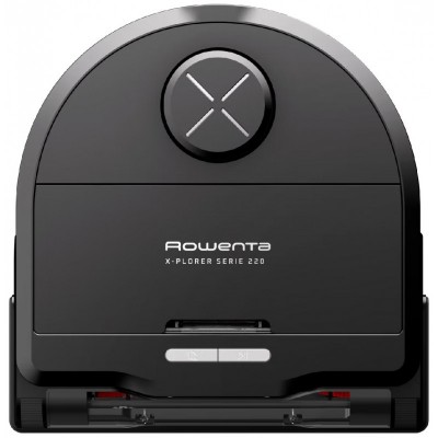 Робот-пилосос Rowenta миючий X-Plorer Serie 220, 5600ПаВт, h=9.7см, 0.35л, конт пил -0.22л, автон. робота до 120хв, чорний