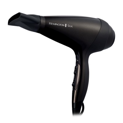 Фен Remington Silk, 2400Вт, 3 режими, дифузор, іоніз-я, хол. обдув, коричневий