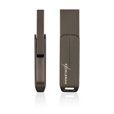 USB флеш накопичувач eXceleram 16GB U3 Series Dark USB 3.1 Gen 1 (EXP2U3U3D16)