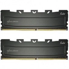 Модуль пам'яті для комп'ютера DDR4 32GB (2x16GB) 2800 MHz Black Kudos eXceleram (EKBLACK4322818AD)